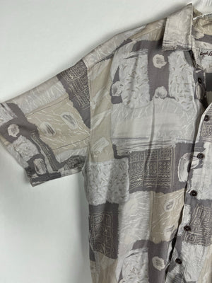 Vintage Crazy Pattern Hemd (S)