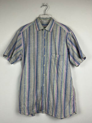 Vintage Crazy Pattern Hemd (M)