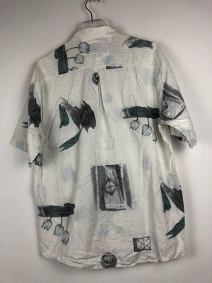 Vintage Crazy Pattern Hemd (S)