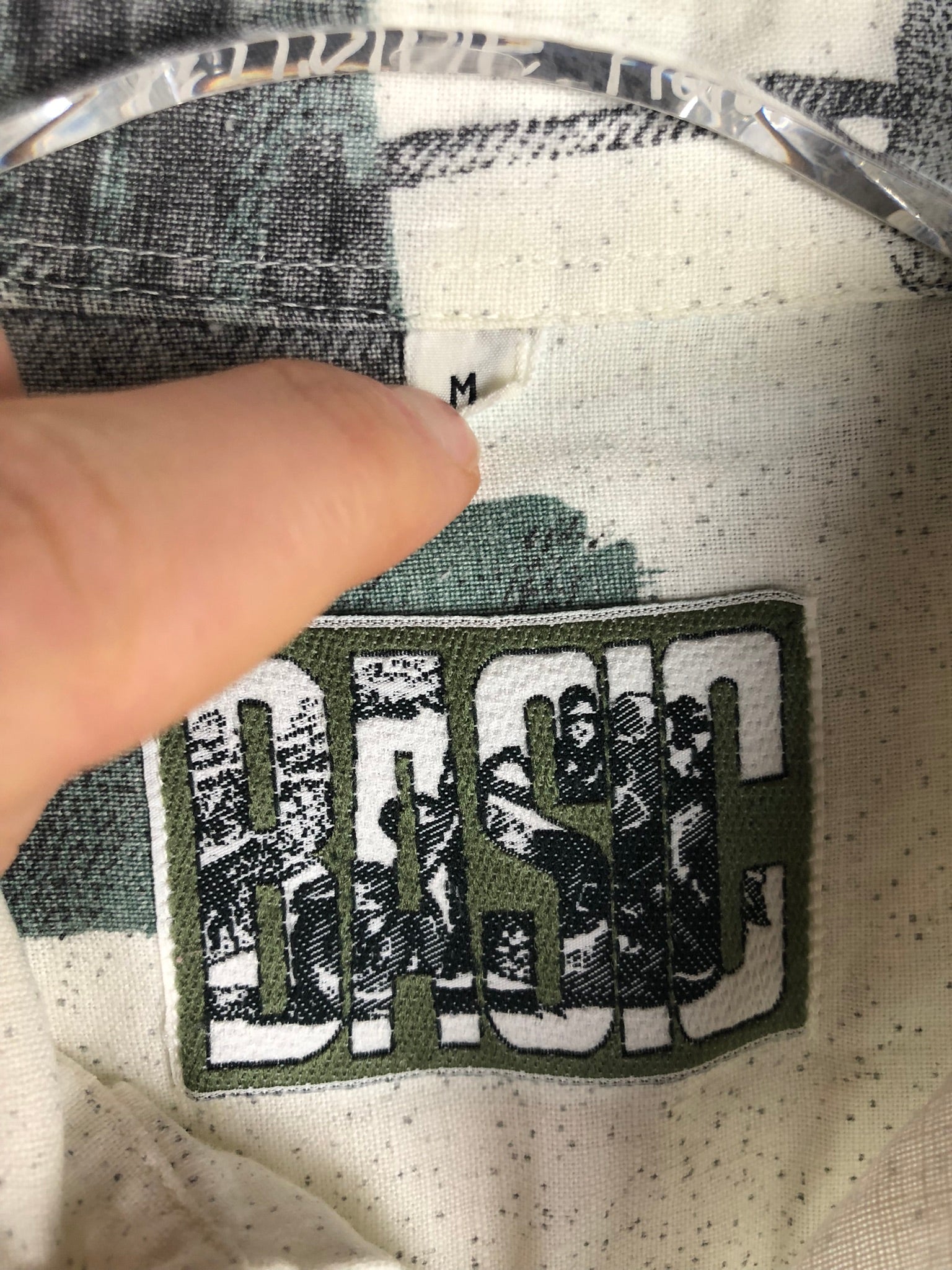 Vintage Crazy Pattern Hemd (S)