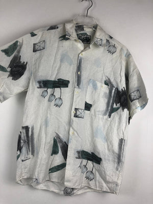 Vintage Crazy Pattern Hemd (S)