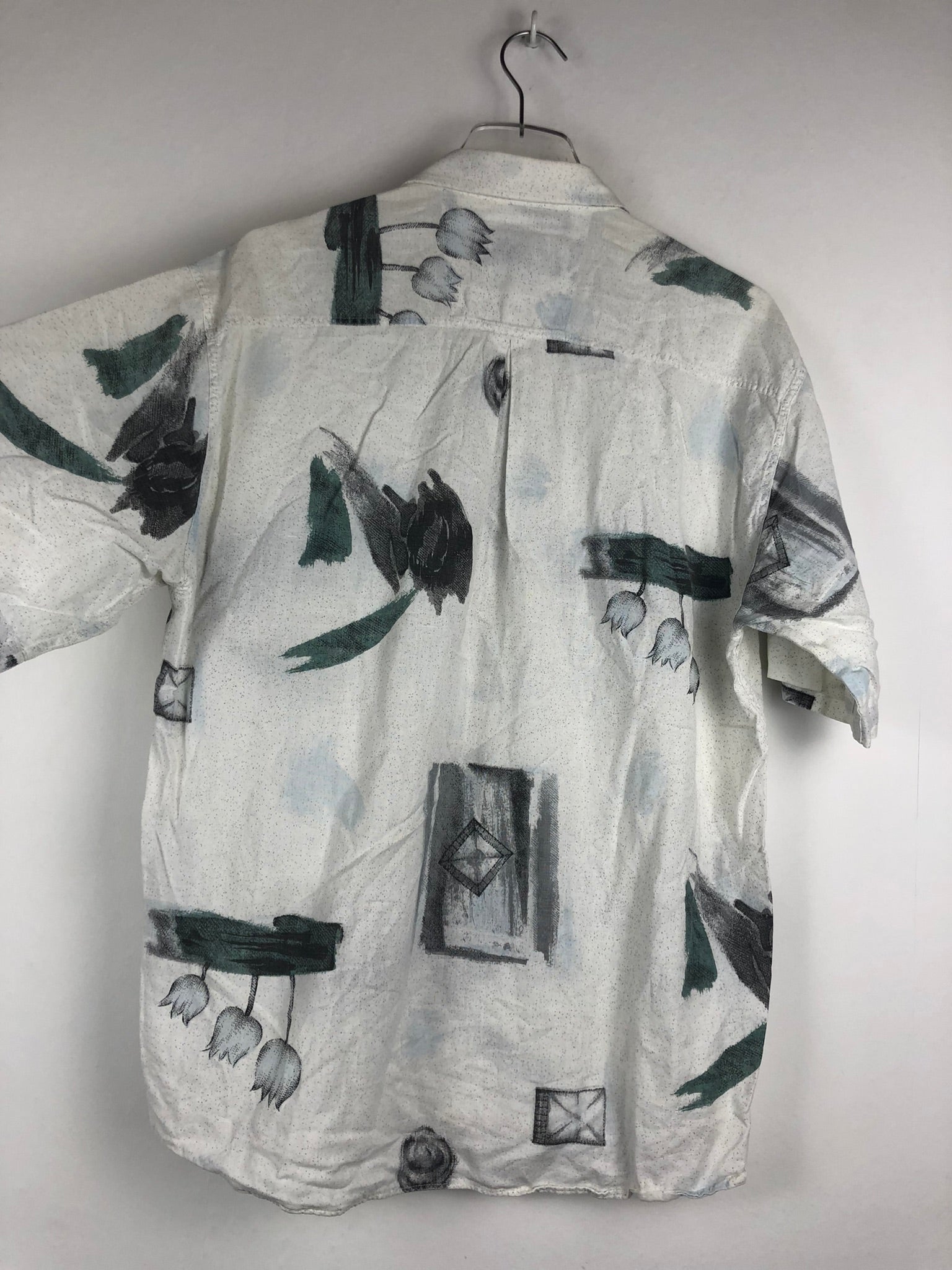 Vintage Crazy Pattern Hemd (S)