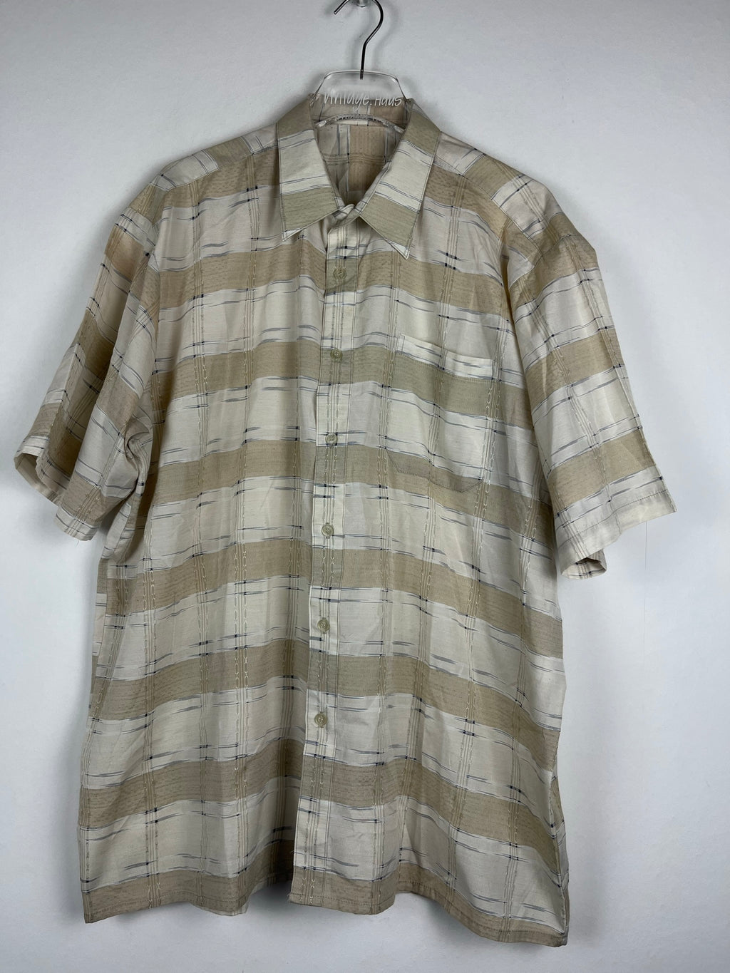 Vintage Crazy Pattern Hemd (L-XL)