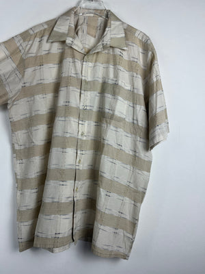Vintage Crazy Pattern Hemd (L-XL)