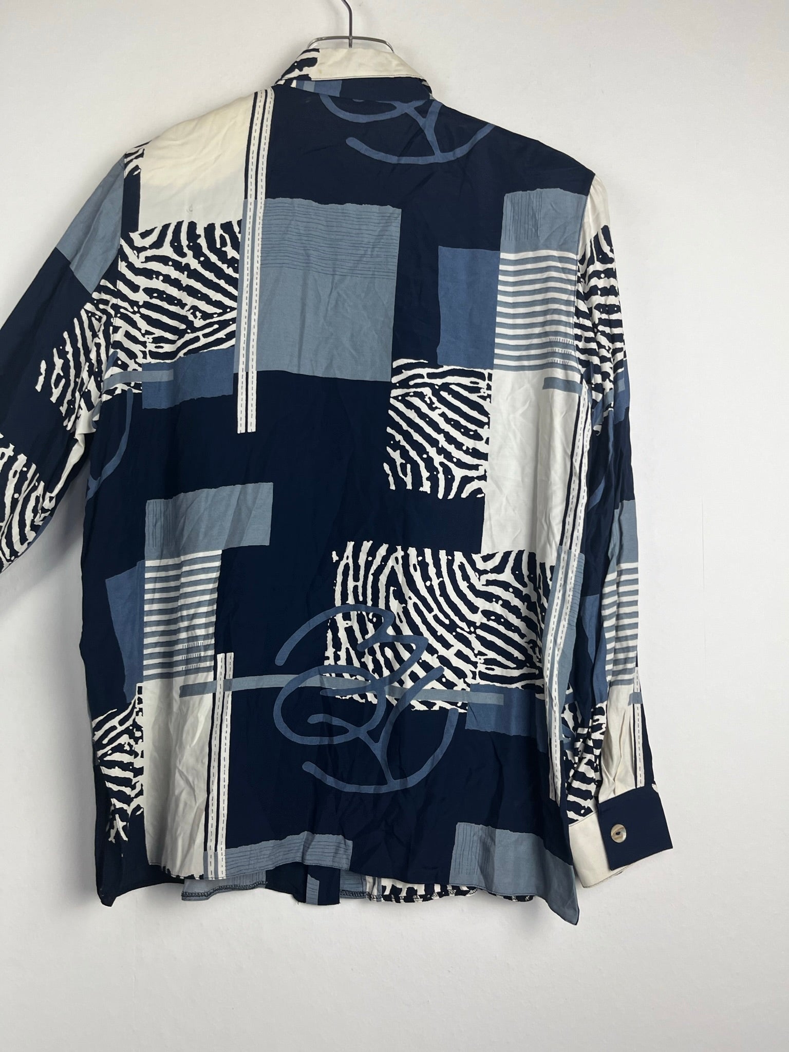 Vintage Crazy Pattern Hemd (S)