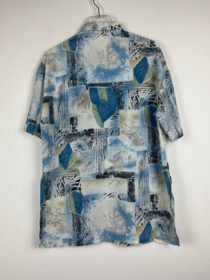 Vintage Crazy Pattern Hemd (L-XL)