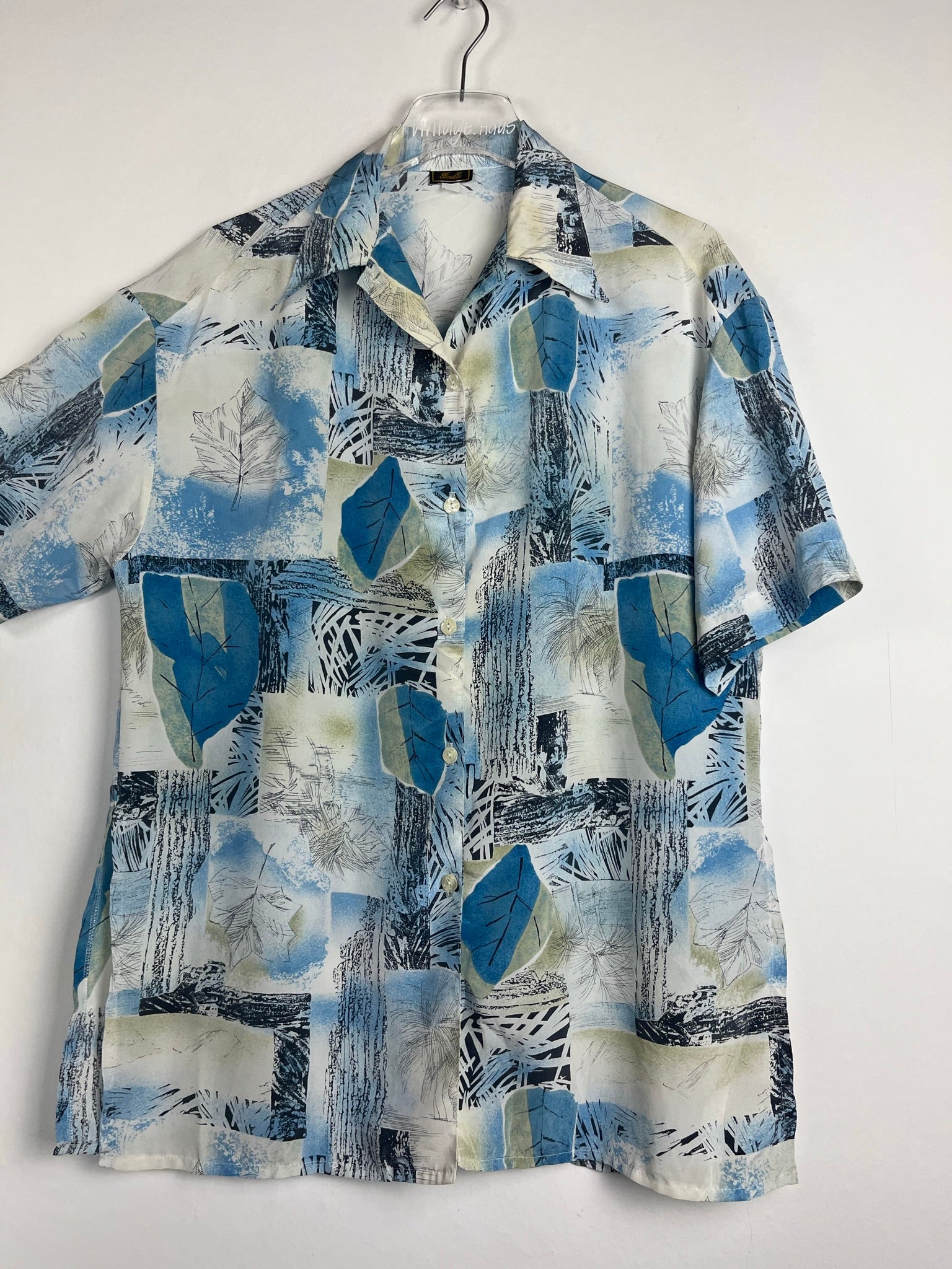 Vintage Crazy Pattern Hemd (L-XL)