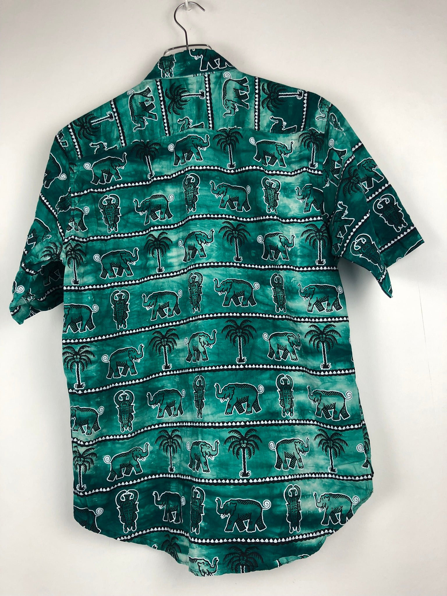Vintage Crazy Pattern Hemd (S)