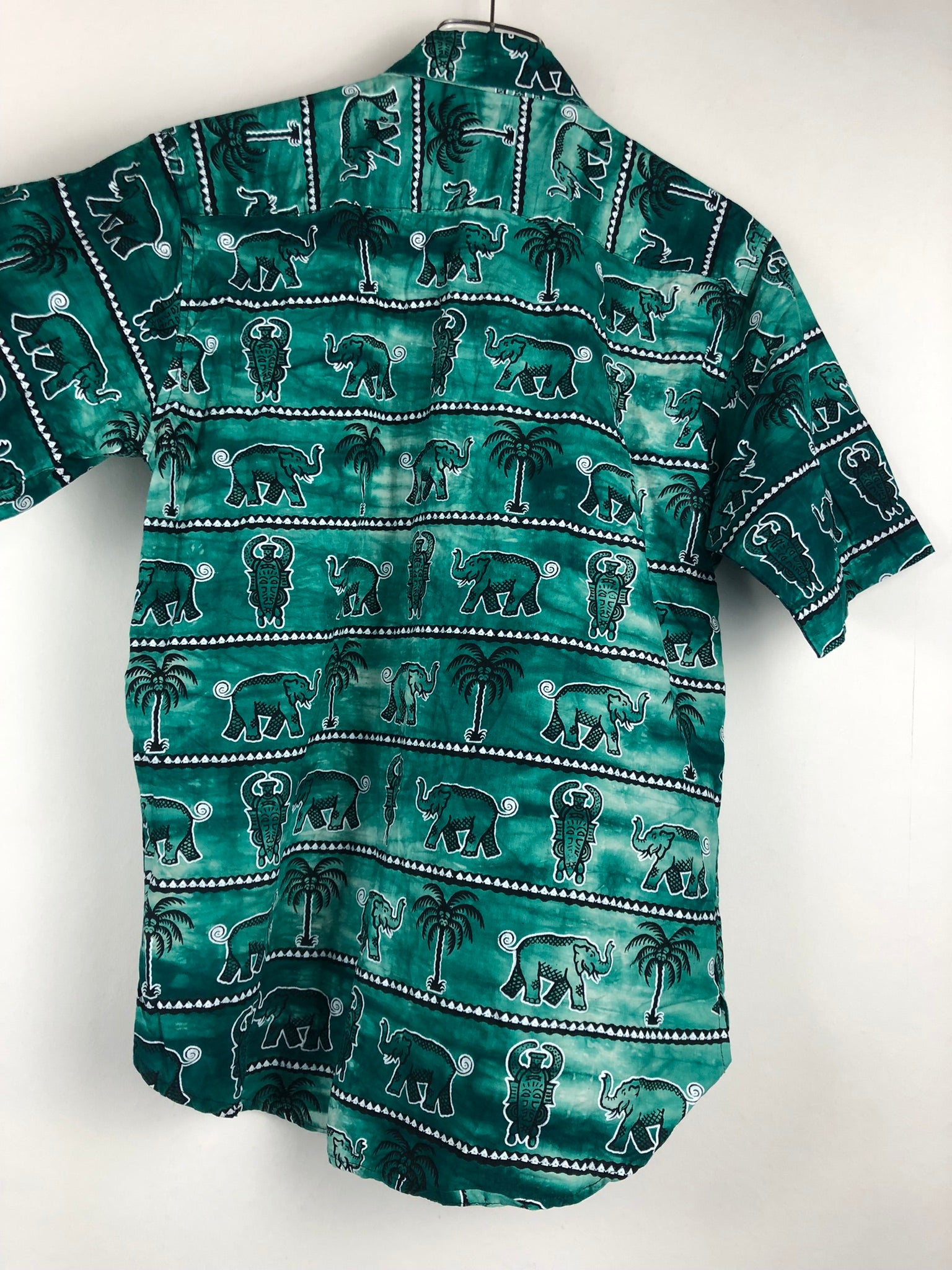 Vintage Crazy Pattern Hemd (S)