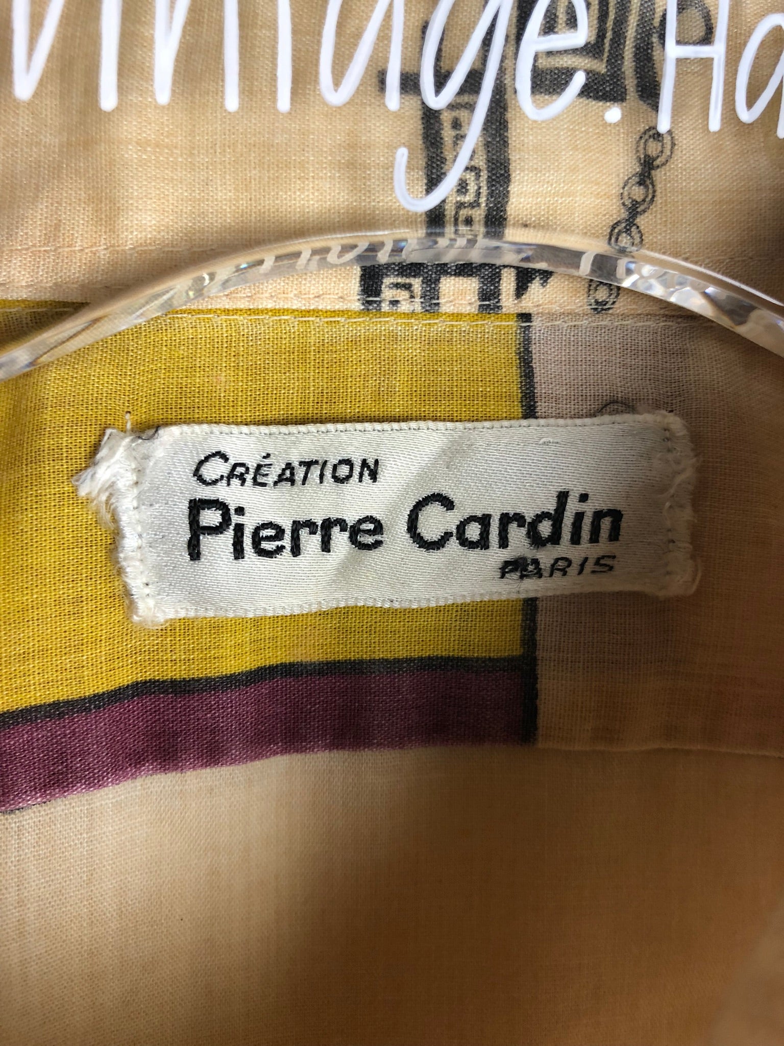 Vintage Crazy Pattern Hemd (S)